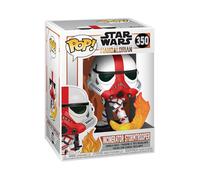 Funko Pop! Star Wars: The Mandalorian - Red Stripe - Incinerator Stormtrooper - Figurine en Vinyle à Collectionner - Idée de Cadeau - Produits Officiels - Jouets pour Les Enfants et Adultes - TV Fans