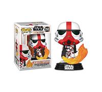 Funko Pop! Star Wars: The Mandalorian - Red Stripe - Incinerator Stormtrooper - Figurine en Vinyle à Collectionner - Idée de Cadeau - Produits Officiels - Jouets pour Les Enfants et Adultes - TV Fans