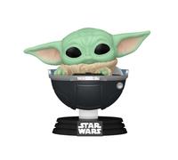 FUNKO POP ! - Star Wars - The Mandalorian Season 3 The Mandalorian Grogu with Prama #664