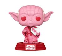 Funko Pop! Star Wars: Valentines-Yoda with Heart- Figurine en Vinyle à Collectionner - Idée de Cadeau - Produits Officiels - Jouets pour Les Enfants et Adultes - Movies Fans