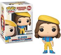 Funko Pop! Stranger Things Eleven 854 Figurine en Vinyle Bleu/Jaune