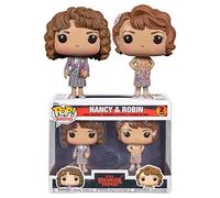 Funko POP! Stranger Things - Nancy and Robin Lot de 2 figurines exclusives en vinyle