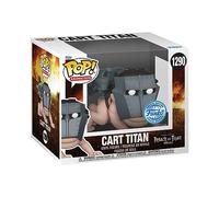 Funko – Figurine Pop! Cart Titan (Attack on Titan) – Exclusive Argenté Enfants