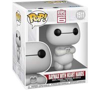 Funko Pop! Super: BH6 - Baymax - (Heart Hands) - Big Hero 6 - Les Nouveaux Héros - Figurine en Vinyle à Collectionner - Idée de Cadeau - Produits Officiels - Jouets pour Les Enfants et Adultes