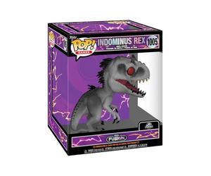 Funko Pop! Super: Fusion - Indominus Rex - 1 Chance sur 6 D'avoir Une Variante Rare Chase - Jurassic Park- Figurine en Vinyle à Collectionner - Idée de Cadeau - Produits Officiels