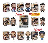 FUNKO POP surnaturel Sam 93 Dean 94 Castiel ailes sang Castiel 95 Charlie 176 Crowley 200 Bobby Singer 305 figurine jouets 200.2 no box