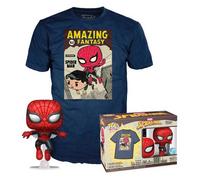 Funko Pop! T-shirt à Manches Courtes Spiderman Marvel