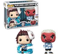Funko POP Tanjiro Kamado & Sakonji Urokodaki 2 Pack SDCC 2023 Demon Slayer