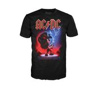 Funko Pop! Tee: ACDC - Thunderstruck - Medium - AC/DC - T-Shirt - Vêtements - Idée de à Manches Courtes pour Les Adultes Les Hommes et Les Femmes - Produits Officiels - Music Fans