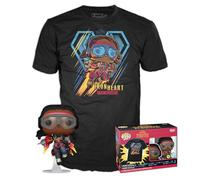 Funko Pop! & Tee: Black Panther Wakanda Forever - Ironheart MK1 - Brille dans Le Noir - Extra Large - (XL) - T-Shirt - Vêtements avec Une Figurine en Vinyle à Collectionner - Idée de Cadeau