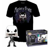 Funko Pop & Tee Bundle Disney 808 Nightmare Before Christmas Jack Skellington Glow-in-the-Dark "L" (Cauchemar avant Noël)