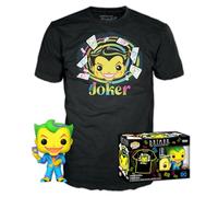 Funko Pop! & Tee: DC - Joker - (BKLT) - Extra Large - (XL) - DC Comics - T-Shirt - Vêtements avec Une Figurine en Vinyle à Collectionner - Idée de Cadeau - Jouets et Top à Manches Courtes Les Hommes