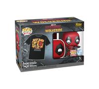 Funko Pop! & Tee: Deadpool & Wolverine - L - T-Shirt - Vêtements avec Une Figurine en Vinyle à Collectionner - Jouets et Top à Manches Courtes pour Les Adultes Les Hommes et Les Femmes