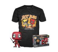 Funko Pop! & Tee: Deadpool & Wolverine - M - T-Shirt - Vêtements avec Une Figurine en Vinyle à Collectionner - Jouets et Top à Manches Courtes pour Les Adultes Les Hommes et Les Femmes