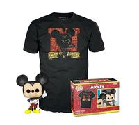 Funko Pop! & Tee: Disney - Mickey Mouse - Diamant Pailleté - Small - (S) - T-Shirt - Vêtements avec Une Figurine en Vinyle à Collectionner - Idée de Cadeau - Jouets et Top à Manches Courtes