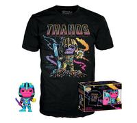 Funko Pop! & Tee: Marvel - Thanos (Blacklight) - S