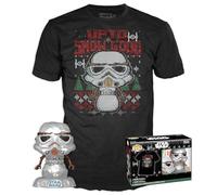 Funko Pop&tee T-shirt Star Wars Holiday Stormtrooper (Mt) Taille XL
