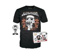 Funko Pop! & Tee: SW - Stormtrooper - Small - (S) - Star Wars - T-Shirt - Vêtements avec Une Figurine en Vinyle à Collectionner - Idée de Cadeau - Jouets et Top à Manches Courtes pour Les Adultes