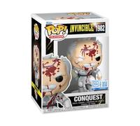 Funko POP! Television: Invincible - Conquest - Blood - Amazon Exclusive | Goodies Officiels - Figurine Vinyle à Collectionner et Déco Étagère - Idée Cadeau Anniversaire pour Fans et Collectionneurs