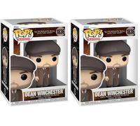 Funko Pop! Television: Supernatural - Dean Winchester - Michael - 1 in 6 Chance of Rare Chase Variant - Styles May Vary - Figurine en Vinyle de Collection - Idée Cadeau - Produit Officiel (Lot de 2)