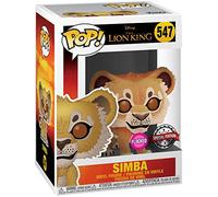Funko Pop The Lion King 2019 Simba Flocked BoxLunch Exclusive Vinyl Figure