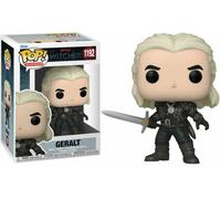 Funko POP - The Witcher Netflix #1192 GERALT con Protector Box Figure 9cm