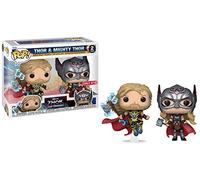 Funko – Figurines Pop! Thor : Love and Thunder – Thor & Mighty Thor – Pack 2 – Édition spéciale
