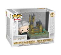 Funko Pop! Town: HP Co0th - Minerva McGonagall with Hogwarts - Professeur McGonagall - Harry Potter- Figurine en Vinyle à Collectionner - Idée de Cadeau - Produits Officiels - Movies Fans
