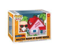 Funko Figurine Pop Dragon Ball Master Roshi à Kame House Multicolore 9 cm