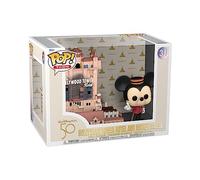Funko Pop! Town: WDW 50th-ToT with Mickey - Tower of Terror - Disney World 50th Anniversary - Figurine en Vinyle à Collectionner - Idée de Cadeau - Produits Officiels - Movies Fans