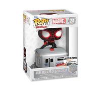 Funko Pop! Trains: Disney 100 - Miles Morales - Spider-Man - Exclusivité Amazon - Figurine en Vinyle à Collectionner - Idée de Cadeau - Produits Officiels - Jouets pour Les Enfants et Adultes