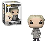 Funko Pop! TV: GOT S8 - Daenerys Targaryen - (White Coat) - Game of Thrones- Figurine en Vinyle à Collectionner - Idée de Cadeau - Produits Officiels - Jouets pour Les Enfants et Adultes