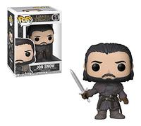 Funko Pop! TV: GOT S8 - Jon Snow - (Beyond The Wall) - Game Of Thrones- Figurine en Vinyle à Collectionner - Idée de Cadeau - Produits Officiels - Jouets pour les Enfants et Adultes - TV Fans