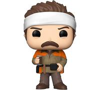 Funko Pop! TV: Parks and Rec - Hunter Ron Swanson - 1 Chance sur 6 D'avoir Une Variante Rare Chase - Parks and Recreation - Figurine en Vinyle à Collectionner - Idée de Cadeau - Produits Officiels