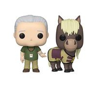 Funko Pop! TV: Parks & Recreation - 2 Pack Jerry & Lil Sebastian - Parks and Recreation - Figurine en Vinyle à Collectionner - Idée de Cadeau - Produits Officiels - Jouets pour Les Enfants et Adultes