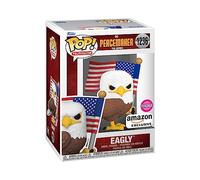 Funko Pop! TV: Peacemaker-Eagly - Flocked - Exclusivité Amazon - Figurine en Vinyle à Collectionner - Idée de Cadeau - Produits Officiels - Jouets pour Les Enfants et Adultes - TV Fans