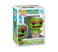 Funko Pop! TV: Seseam Street - Oscar The Grouch - Sesame Street - Figurine en Vinyle à Collectionner - Idée de Cadeau - Produits Officiels