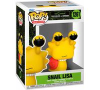 Funko Pop ! TV : Simpsons S9 - Escargot Lisa Simpson - Les Simpson - Figurine à collectionner en vinyle - Idée cadeau - Produits dérivés officiels - Jouets pour enfants et adultes - Fans de TV
