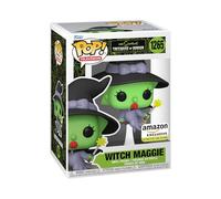 Funko Pop! TV: Simpsons S9- Witch Maggie Simpson - Glow in The Dark - The Simpsons - Exclusivité Amazon - Figurine en Vinyle à Collectionner - Idée de Cadeau - Produits Officiels - TV Fans
