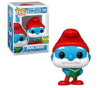 Funko Pop! TV : Smurfs - Papa Smurf - N° 1525 - Figurine en vinyle à collectionner - Idée cadeau - Marchandise officielle - Summer Convention 2024 - Limited Edition