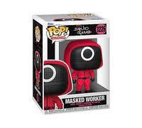 Funko Pop! TV: Squid Game - Red Soldier - (Mask) - Le Jeu du Calamar - Figurine en Vinyle à Collectionner - Idée de Cadeau - Produits Officiels - Jouets pour Les Enfants et Adultes - TV Fans