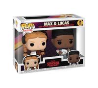 Funko Pop! TV: St - Max Mayfield & Lucas 2PK - Aka Max - Stranger Things - Figurine en Vinyle à Collectionner - Idée de Cadeau - Produits Officiels - Jouets pour Les Enfants et Adultes