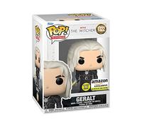 Funko Pop! TV: Witcher - Geralt with Sword - Glow in The Dark - The Witcher - Le Sorceleur - Exclusivité Amazon - Figurine en Vinyle à Collectionner - Idée de Cadeau - Produits Officiels - TV Fans