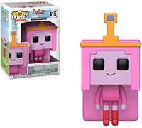 Funko POP! Vinyl: Adventure Time/Minecraft: Princess Bubblegum - Figurine en Vinyle à Collectionner - Idée de Cadeau - Produits Officiels - Jouets pour les Enfants et Adultes - TV Fans