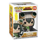 Funko Pop! Vinyl: Animation: My Hero Academia (MHA) Tsuyuui - Tsu - Froppy (MHA) W2: Tsuyu - Figurine en Vinyle à Collectionner - Idée de Cadeau - Produits Officiels - Anime Fans