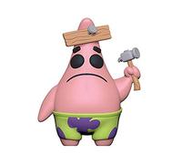 Funko Pop! Vinyl: Animation: Spongebob Squarepants : Patrick Star with Board - Figurine en Vinyle à Collectionner - Idée de Cadeau - Produits Officiels - Jouets pour Les Enfants et Adultes - TV Fans