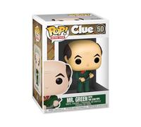 Funko Pop! Vinyl: Clue-Mr. GreenGreen with Lead Pipe - Figurine en Vinyle à Collectionner - Idée de Cadeau - Produits Officiels - Jouets pour Les Enfants et Adultes