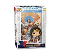 Funko Pop! Vinyl Comic Cover: Wonder Woman 80th - Wonder Woman - (Rebirth) on Throne - DC Comics- Figurine en Vinyle à Collectionner - Idée de Cadeau - Produits Officiels - Comic Books Fans