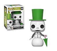 Funko – Figurine Pop! Vinyl Snowman Jack Skellington (Nightmare Before Christmas) – Officiel Disney