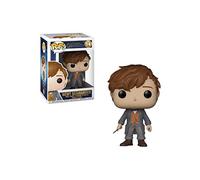 Funko POP! Vinyl: Fantastic Beasts 2: Figure Newt Scamander, 9cm - (wand) - Figurine en Vinyle à Collectionner - Idée de Cadeau - Produits Officiels - Jouets pour les Enfants et Adultes - Movies Fans